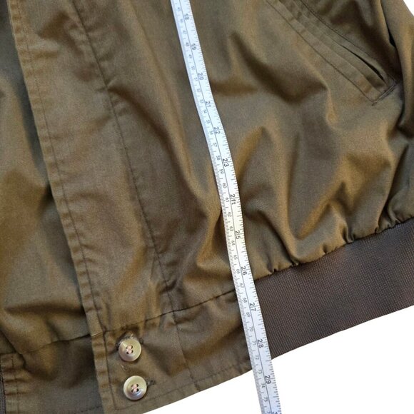 Vintage Original Windbreaker Men's Jacket XL Green Utility Outerwear Layering - Picture 5 of 9